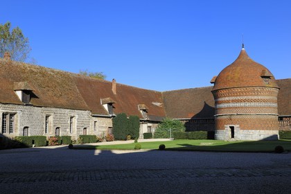 France, Seine Maritime, Varengeville sur Mer, dovecote of the Manoir d' Ango (Ango Manor)