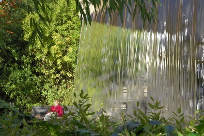 France, Paris, the Park of Belleville