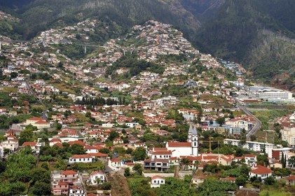 Portugal, Madeira Island, Funchal, Santo Antonio neighborhood where footballer Cristiano Ronaldo was born