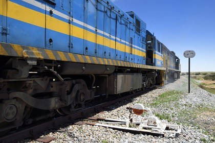 Namibie, région de Erongo, le train Shongololo express