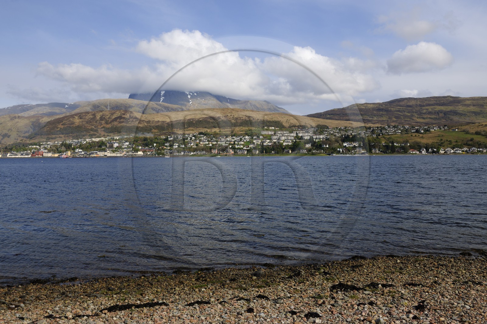 Royaume-Uni, Ecosse, région des Highlands, Fort William au pied du Ben Nevis au bord du Loch Linnhe