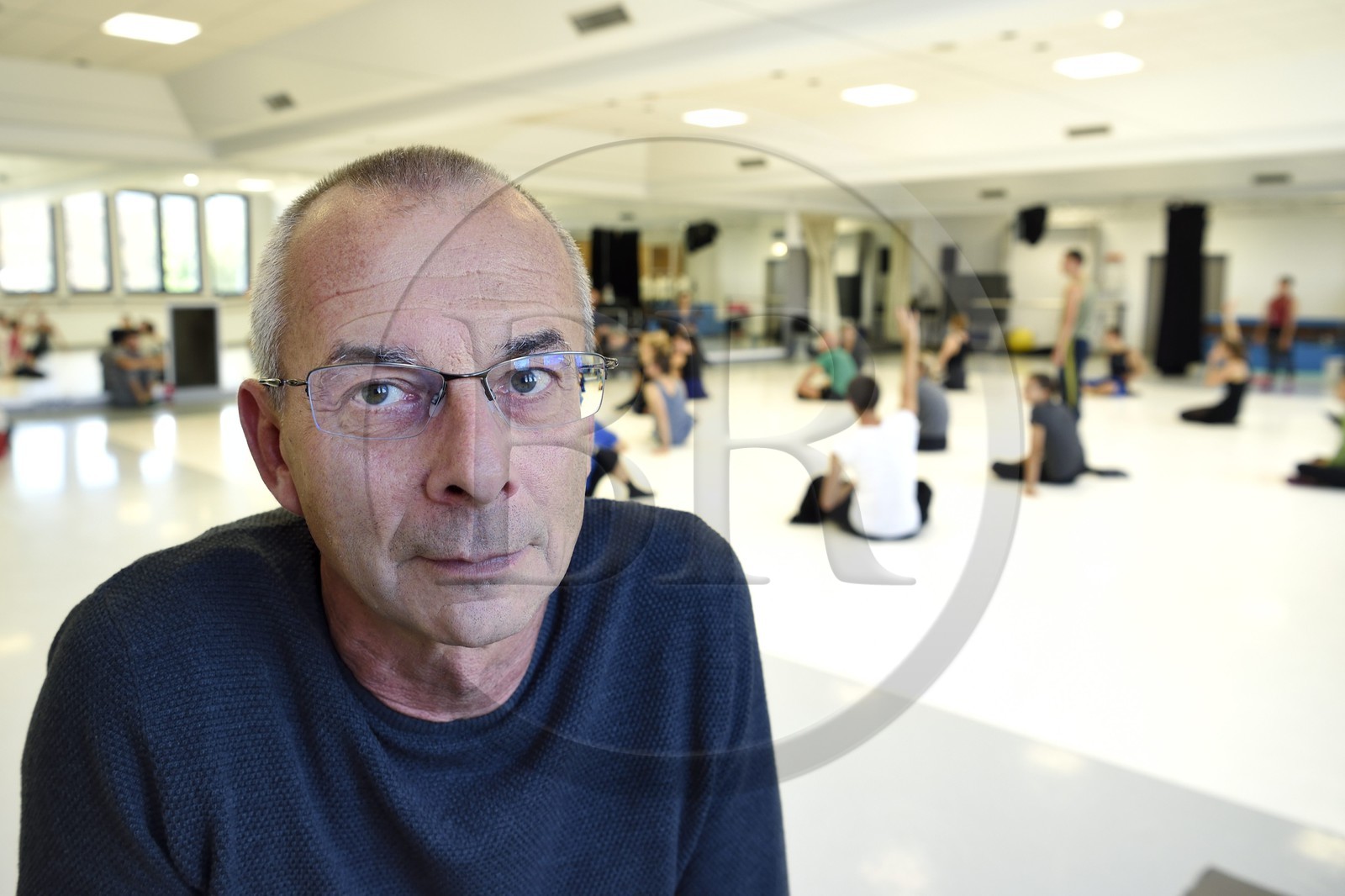 France, Pyrénées-Atlantiques (64), Pays-Basque, Biarritz, Palais des festivals et des congrès La Gare du Midi, Thierry Malandain directeur-chorégraphe du Malandain Ballet Biarritz