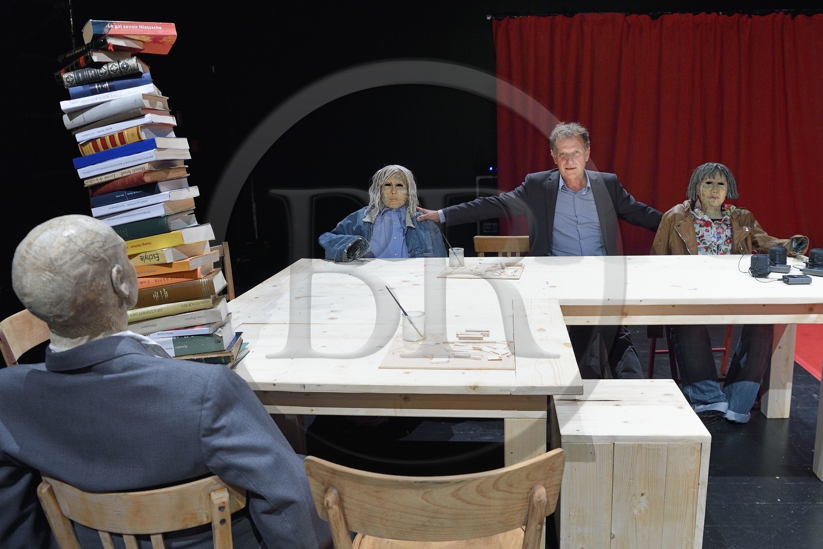 France, Var (83), Toulon, Théatre Liberté, l'acteur et metteur en scène Charles Berling aussi directeur du Théatre Liberté et de Châteauvallon-Liberté (scène nationale)