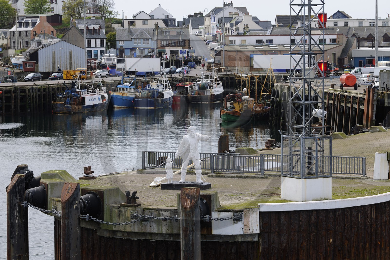 Royaume-Uni, Ecosse, région des Highlands, petit port de Mallaig