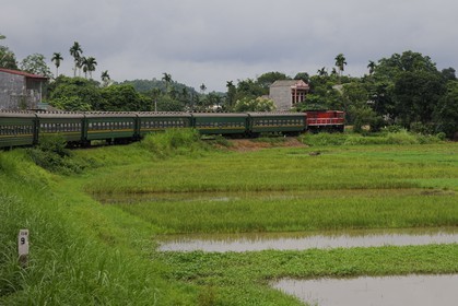 Vietnam, day train from Lao Cai to Hanoi