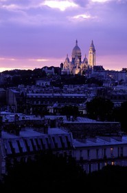 France, Paris, Le Sacre Coeur in Montmartre District