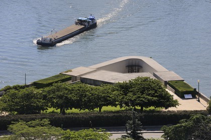 France, Paris (75), les rives de la Seine, classées Patrimoine Mondial de l'UNESCO, Ile de la Cité, Mémorial des martyrs de la Déportation