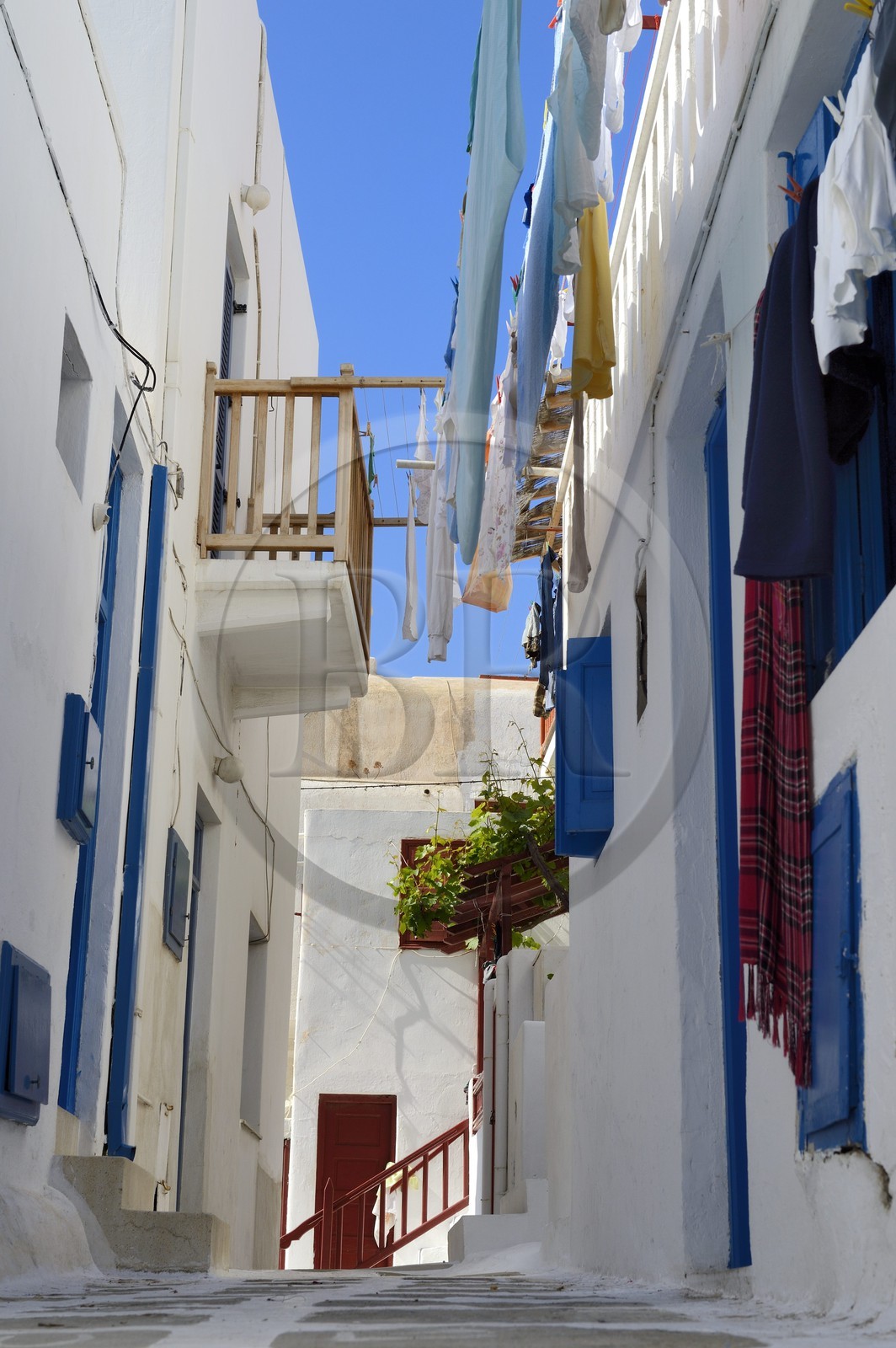 Grèce, Les Cyclades, mer Égée, île de Mykonos, Chora (Mykonos town)