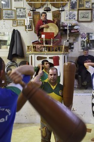 Iran, Isfahan Province, Isfahan, home of force (Zurkhaneh) where traditional Iranian national sport called Varzesh-e Pahlavani (Pahlevani and zoorkhaneh rituals) is practiced