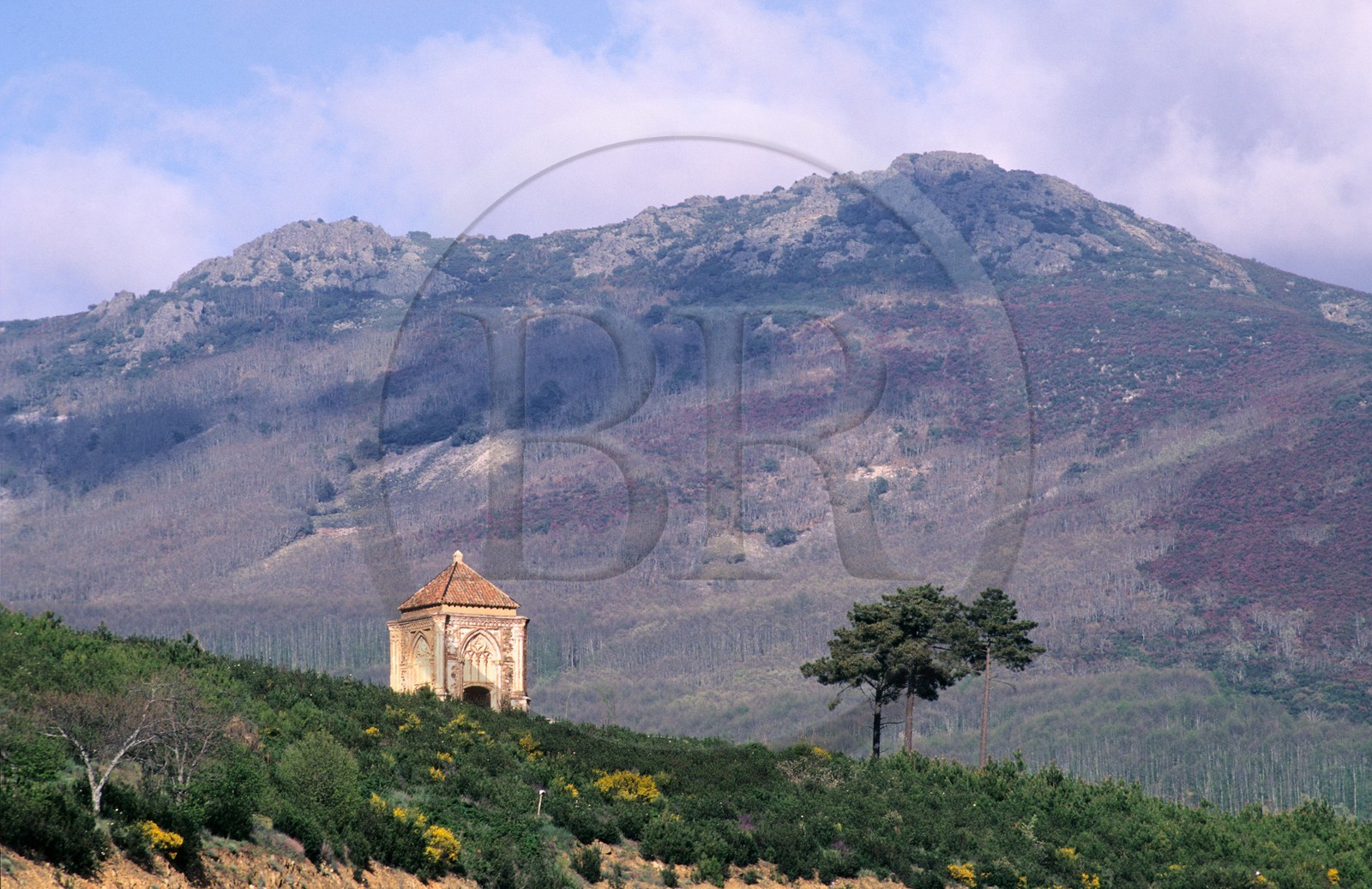Spain, Estremadura, Guadaloupe, Humilladero chapel