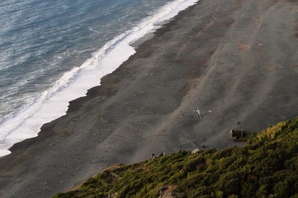 France, Haute Corse, Nonza, the beach