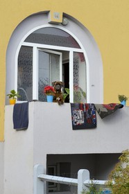 France, Moselle (57), Vallée de la Fensch, Serémange, cité ouvrière Albert Bosment, quartier pour familles nombreuses appelée la grande colonie