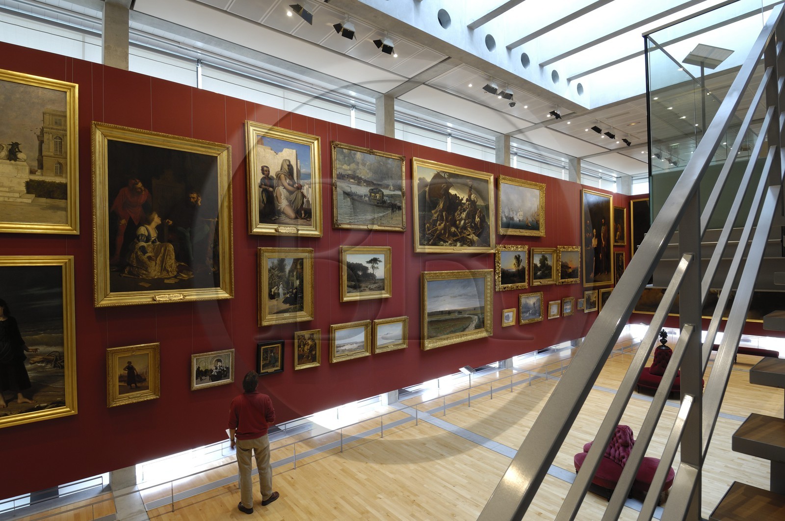 France, Charente-Maritime (17), Rochefort, le quartier de l'Arsenal, musée d'art et d'histoire dans l'hôtel Hèbre de Saint-Clément