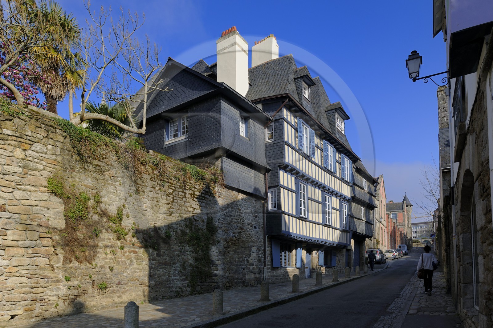 France, Finistère (29), Quimper, la barraque à Jacquelot rue Elie Fréron France, Finistère (29), Quimper, la barraque à Jacquelot rue Elie Fréron