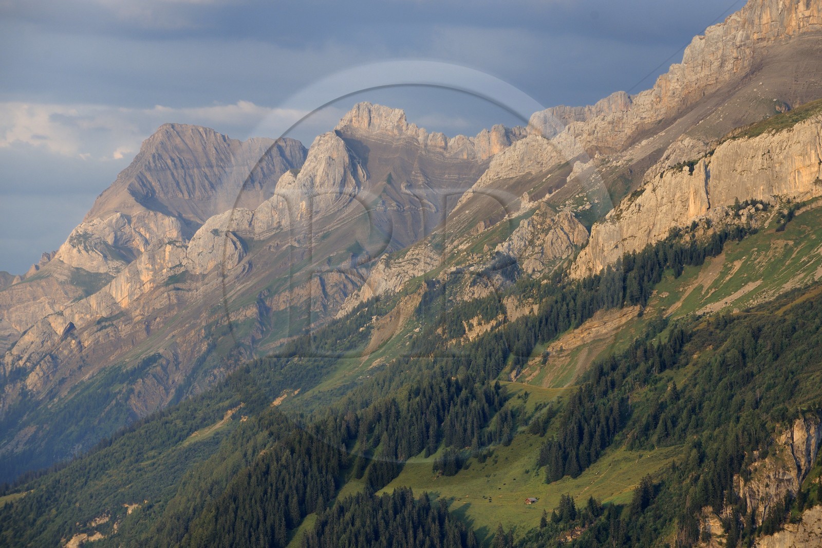 Suisse, canton de Vaud, Les Diablerets au Col de la Croix