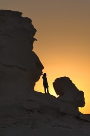 Egypt, Libyan Desert, the White Desert North of Farafra