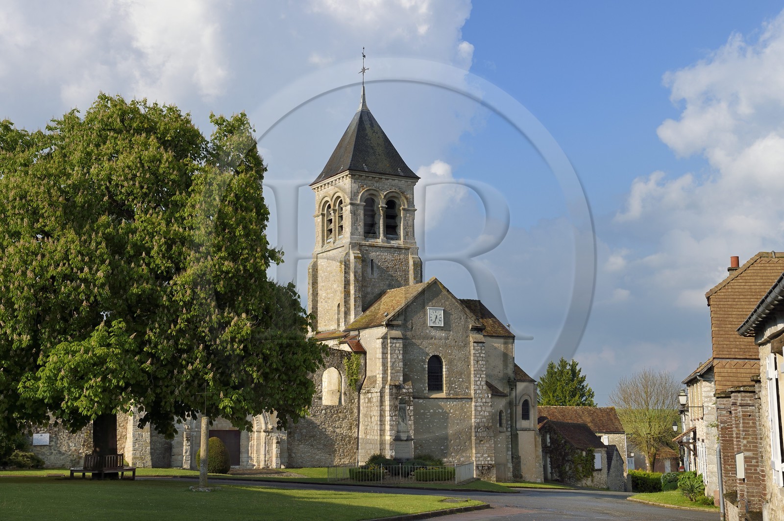 France, Yvelines (78), Montchauvet, l'église Sainte Marie-Madeleine