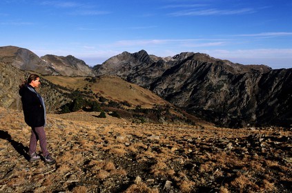 France, Pyrenees Orientales, Capcir plateau, Ginevre peak