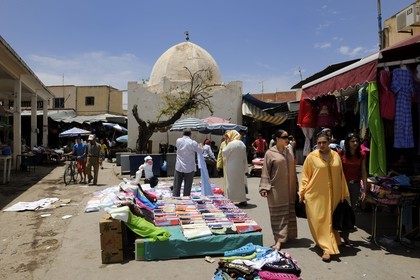 Morocco, Oriental Region, Oujda, the medina souk market