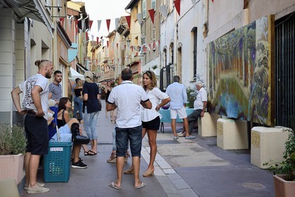 France, Var, Frejus, rue Saint Francois de Paule