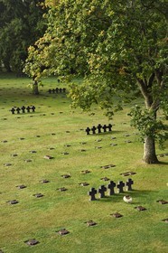 France, Calvados, La Cambe, German military cemetery of the second world war