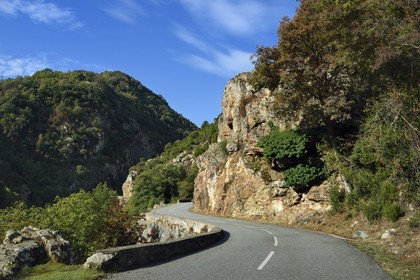 France, Corse du Sud, Prunelli river valley, Prunelli gorges