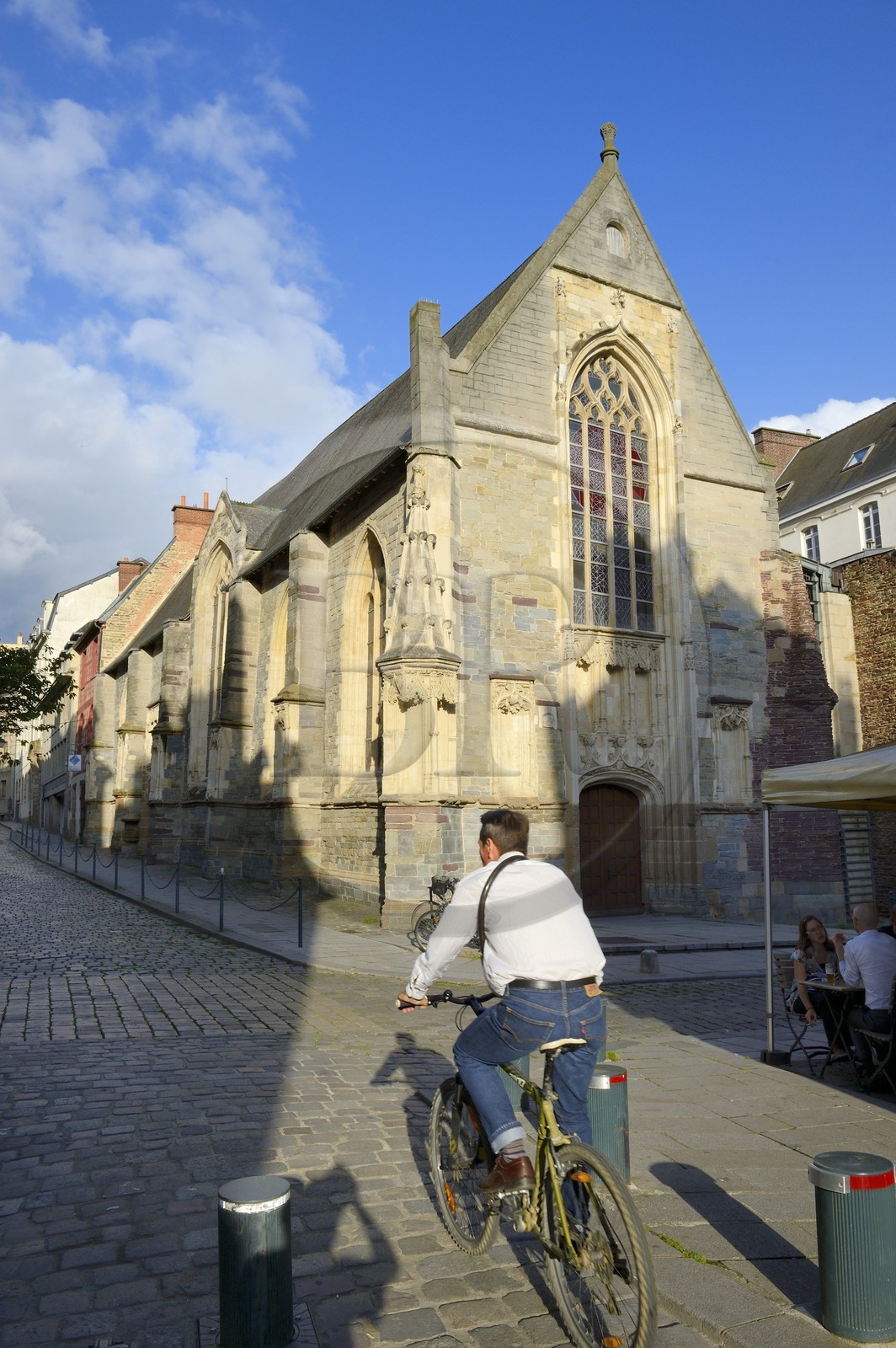 France, Ille-et-Vilaine (35), Rennes, l'office de tourisme situé dans la Chapelle Saint-Yves