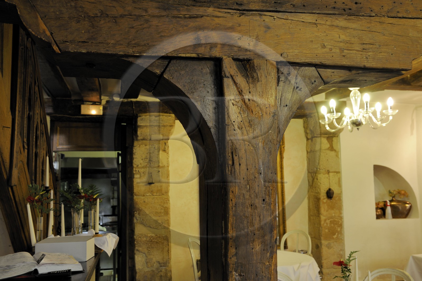 France, Paris (75), ancienne Maison de Nicolas Flamel bâtie en 1407 au 51 rue de Montmorency