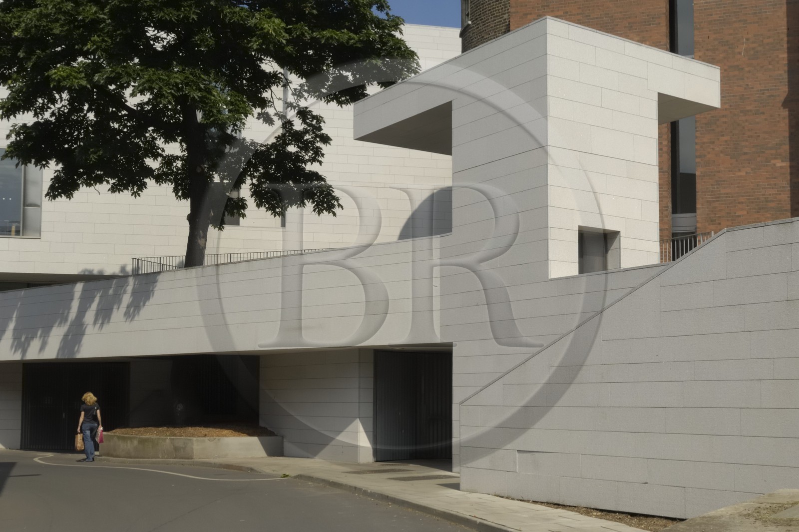 Irlande, Dublin, Trinity College, Parson's Podium (Grafton Architects)