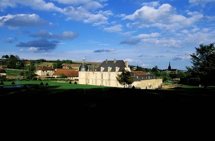 France, Marne, château d'Etoges, Hotel restaurant