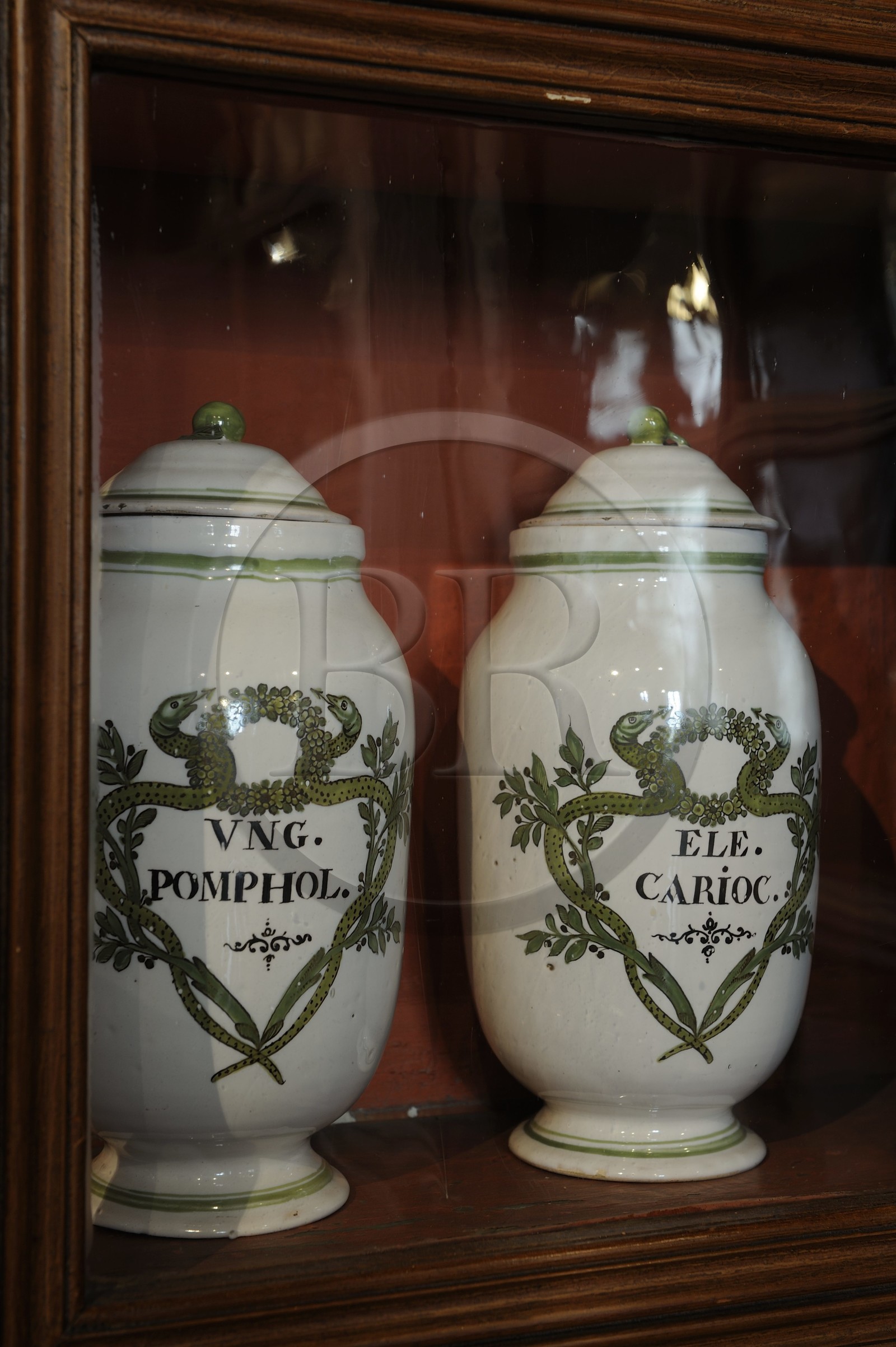 France, Côte-d'Or (21), l'Hôtel-Dieu des Hospices de Beaune, pharmacie