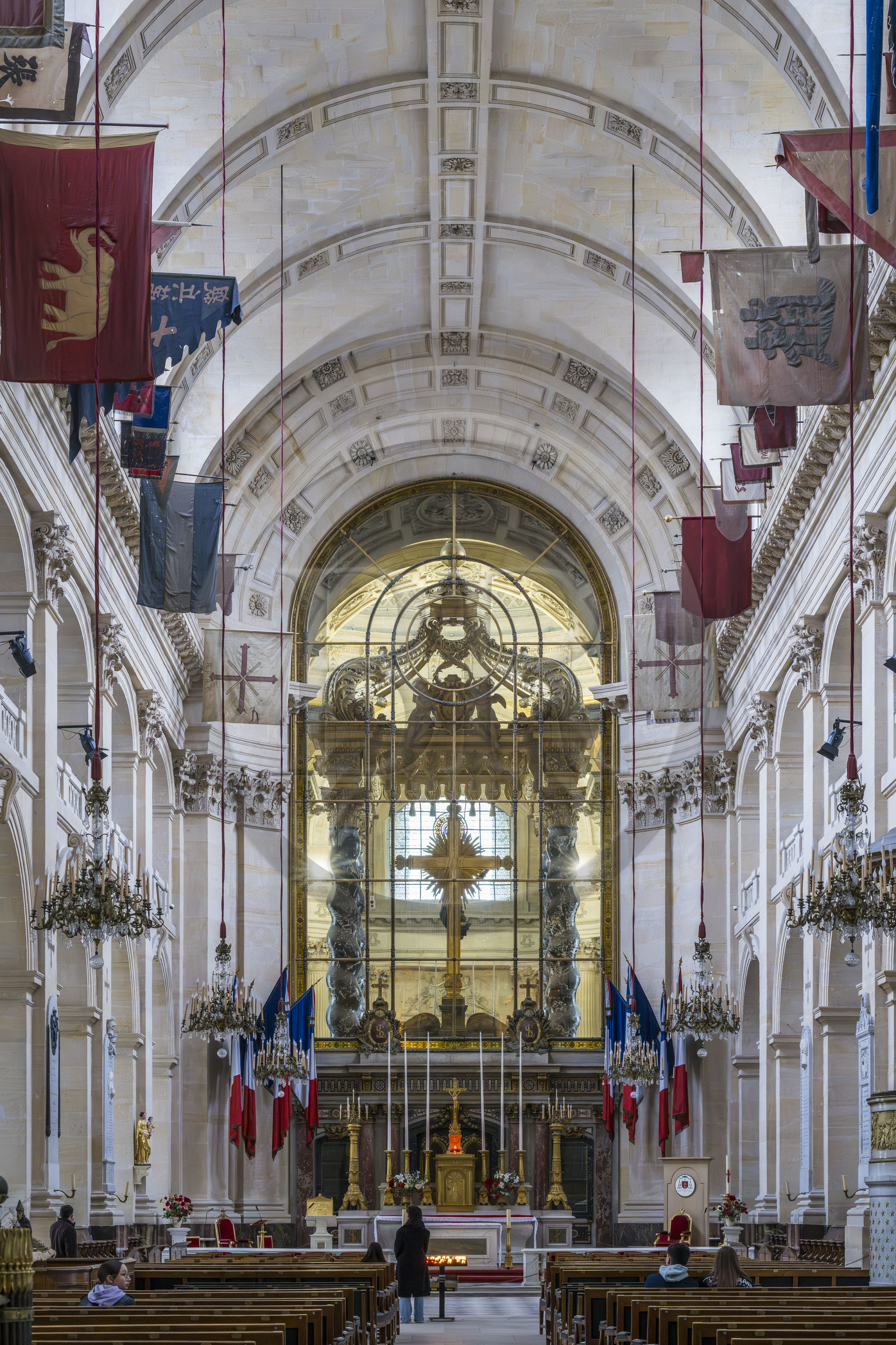 France, Paris (75), Hotel des Invalides, la cathédrale Saint-Louis-des-Invalides