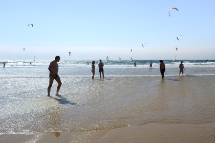 Portugal, région de Lisbonne, Cascais, plage de Guincho sur la côte d'Estoril