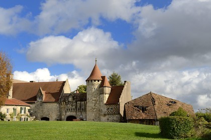 France, Meuse, Lorraine Regional Park, Cotes de Meuse, Hattonchatel Castle