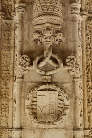 Portugal, Lisbonne, Bélem, Monastere des Hiéronymites (Mosteiro dos Jerónimos), classé Patrimoine Mondial de l'UNESCO, le cloitre