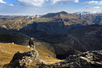 Azerbaïdjan, région de Quba (Guba), chaine de montagne du Grand Caucase, randonnée entre le village de Qalaxudat et de Giriz