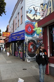 Etats-Unis, Californie, San Francisco, quartier anciennement hippie de Haight Ashburry, Haight street