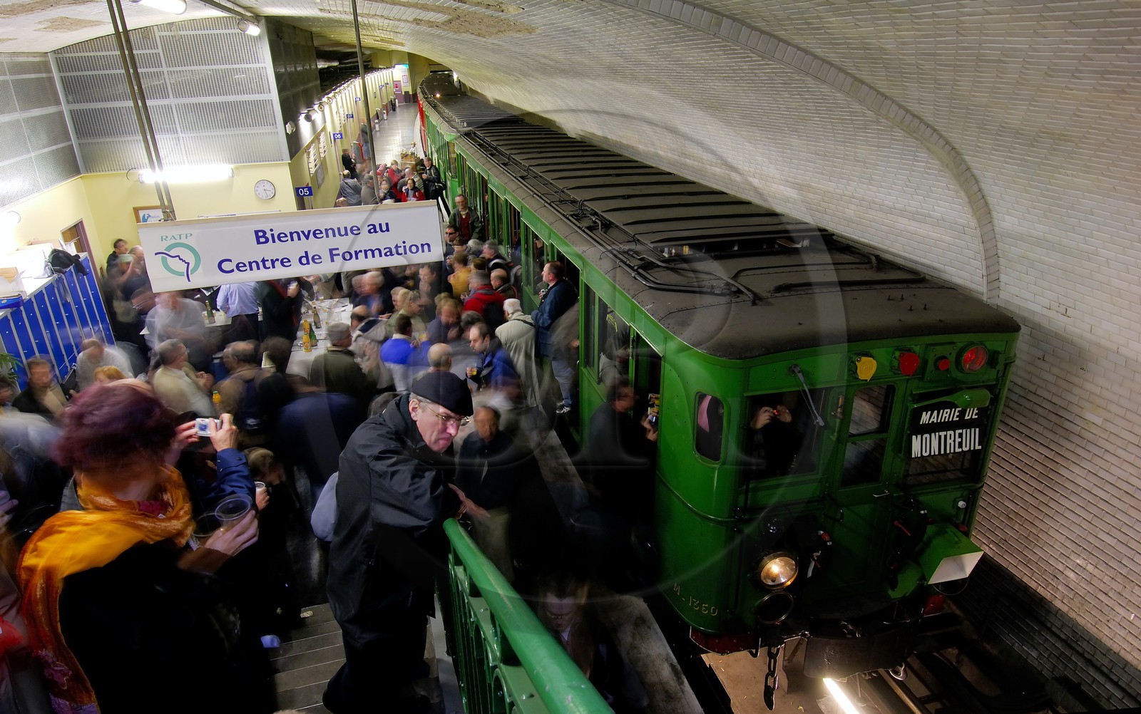 France, Paris (75), dernier Metro, visite et d