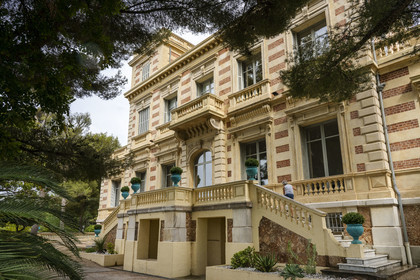 France, Alpes-Maritimes, Cap d'Ail, the Chateau des Terrasses