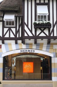 France, Calvados, Pays d'Auge, Deauville, luxury shop