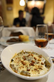 Espagne, Andalousie, Séville, Restaurant Enrique Becerra, Alboronia