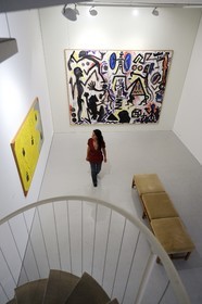 Switzerland, Basel, Beyeler Gallery, work of art by the artist Penk