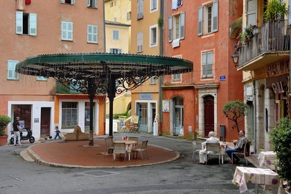 France, Alpes-Maritimes, Grasse, place de la Poissonnerie