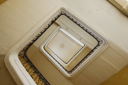 France, Hérault (34), Montpellier, Hôtel de Griffy du 18e siècle rue de l'Aiguillerie, classé monument historique