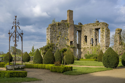 France, Vendée (85), Sèvremont, le chateau de la Flocellière, gite et chambre d'hotes