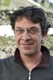 France, Alpes-Maritimes, parc national du Mercantour ( Mercantour national park), Haute-Vesubie, Patrick Miraillet, the Madone de Fenestre refuge guardian