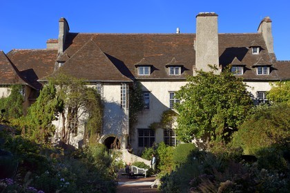 France, Seine-Maritime (76), Côte d'Albatre, Pays de Caux, Varengeville-sur-Mer, manoir du domaine Le Bois des Moutiers