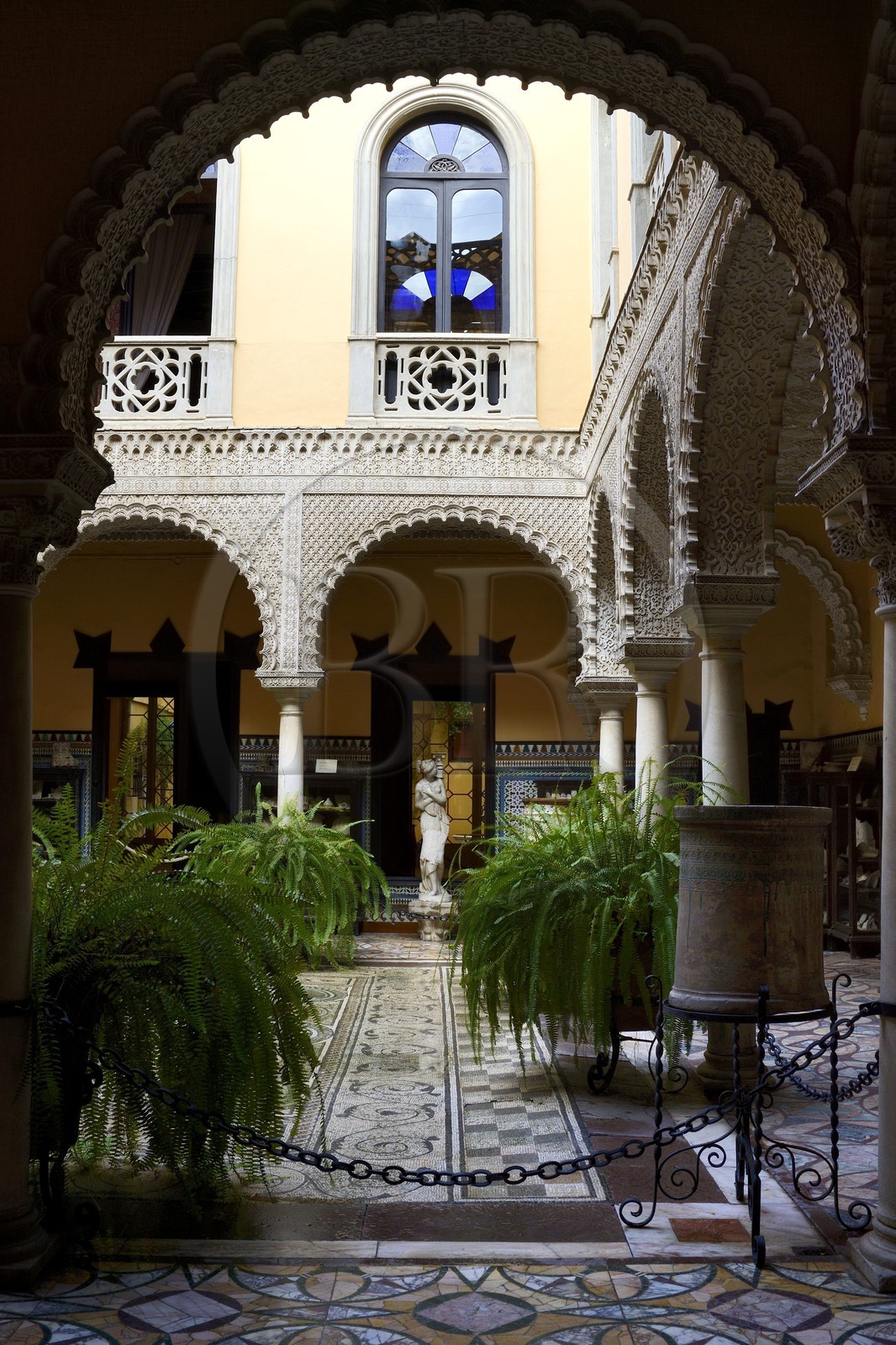 Espagne, Andalousie, Séville, Palais de la comtesse de Lebrija (El Palacio de la Condesa de Lebrija)