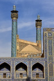 Iran, province d'Ispahan, Ispahan, la mosquée de l'Imam ou mosquée du Chah (Shah)