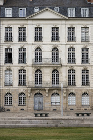 France, Loire Atlantique, Nantes, shipowners' houses on Quai Turenne on the former Ile Feydeau